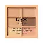 Conceal, Correct, Contour Palette Korrigeerimispalett Light