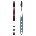 Ultralite 1+1 Toothbrush Medium Hambaharja komplekt Light Blue + Red
