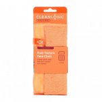 Sensitive Skin Dual-Texture Face Cloth N&auml;opuhastuslapp Coral