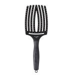Olivia Garden Fingerbrush Combo Paddle Brush Kaarejas, l&auml;bipaistev juuksehari segaharjastega Large