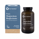 One Nutrition Pure Magnesium Bisglycinate Puhas magneesiumbisgl&uuml;tsinaat 90 kapslit