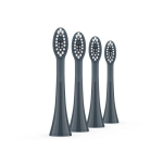 ORDO Sonic Brush Head Vahetatavad hambaharja otsikud 4 tk Charcoal Grey