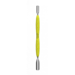 Staleks Uniq 10 Type 1 Manicure Pusher Gummy Manik&uuml;&uuml;rivahend k&uuml;&uuml;nenahkade hooldamiseks Yellow