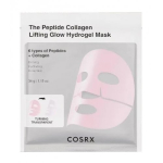 COSRX The Peptide Collagen Lifting Glow Hydrogel Mask Geelne n&auml;omask 1 tk.