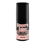 Sincero Salon Glass Fiber Base Coat Klaaskiust geelk&uuml;&uuml;nelaki alus 6ml Glossy Pink