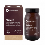 One Nutrition Shilajit Energizing Blend Energiseeriv segu puhastatud &scaron;ilajitiga 50 kapslit