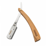 Barber Shavette Razor Habemenuga Light Wood