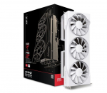 XFX Graphics card.  Swift RX 9070 White 3-FAN GAM E 16G | RX-97SWFB3W9 | 840191502392