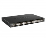 D-Link  DGS-1520-52MP Managed L3 Gigabit Ethernet (10/100/1000) Power over Ethernet (PoE) 1U Black | DGS-1520-52MP/E | 0790069472046