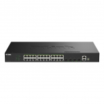D-Link  28-Port Gigabit Stackable PoE+ Smart Managed Switch with 4 x 10G SFP+ Ports | O790069474590 | 0790069474590