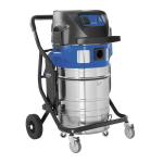 NILFISK  ATTIX 965-21 SD XC Black, Blue, Stainless steel 50 L 1200 W | 302002902 | 5715492324934
