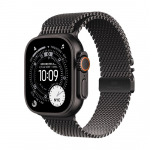 APPLE  Watch Ultra 3 GPS + Cellular 49mm Black Titanium Case with Black Titanium Milanese Loop - Medium | MF1Q4QF/A | 0195950610871