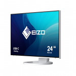 EIZO  FlexScan EV2485-WT computer monitor 61.2 cm (24.1") 1920 x 1200 pixels WUXGA LCD White | EV2485-WT | 4995047062578