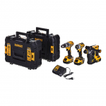 DeWalt POWER TOOL COMBO KIT  DCK368P3T-QW (DCH273+DCD796+DCF887) | DCK368P3T | 5054905025410