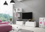 Cama MEBLE Cama living room furniture set ROCO 8 (2xRO3 + 4xRO6) white/white/white | ROCO8 BI/BI/BI