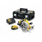 DeWalt  DCS570P2-QW portable circular saw 18.4 cm Silver, Yellow 5500 RPM | DCS570P2-QW | 5035048663080