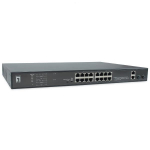 LevelOne FGP-2031 network switch Unmanaged Fast Ethernet (10/100) Power over Ethernet (PoE) 1U Black | FGP-2031 | 4015867223918