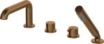 Deante 4-hole bathtub faucet with shower set | BQS_C14M | 5907650868996