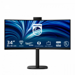 Philips Monitor 34 inches 34B2U3600CH Curved VA HDMIx2 DP HAS USB-C RJ45 KVM | 34B2U3600CH/00 | 8721038004441