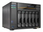 ASUSTOR  LOCKERSTOR 6 Gen3 (AS6806T) NAS Desktop AMD Ryzen V3C14 16 GB DDR5 ADM Black | AS6806T | 4710474831562