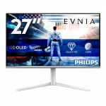Philips Evnia 6000 27M2N6501L/00 computer monitor 67.3 cm (26.5") 2560 x 1440 pixels Quad HD QD-OLED White | 27M2N6501L/00 | 8721038006322