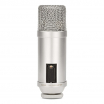 RODE R&Oslash;DE Broadcaster Silver Studio microphone | BROADCASTER | 0698813000357