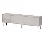 Cama MEBLE RTV cabinet ABI 4D 200x38x62 cashmere matt | ABI 301252 | 5903815008573