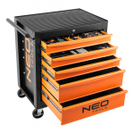 NEO TOOLS Workshop cabinet, 5 drawers + 117 tools | 84-214-6 | 5907558426380