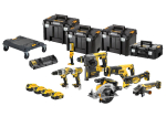 DeWalt . 18V COMBO KIT DCK853P4T (DCD996 + DCF887 + DCS565 + DCS367 + DCS356 + DCH273 + DCG405 + DCL050) 4x5.0Ah 4x TSTAK TROLLEY | 8115516 | 5035048748831