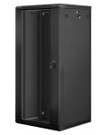 LANBERG  WF01-6627-10B rack cabinet 27U Wall mounted rack Black | WF01-6627-10B | 5901969403312