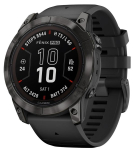 Garmin  fēnix 7X Pro 3.56 cm (1.4") MIP 51 mm Digital 280 x 280 pixels Touchscreen Black Wi-Fi GPS (satellite) | 010-02778-11 | 753759317850