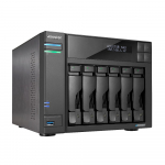 ASUSTOR  LOCKERSTOR 6 NAS Desktop Intel&reg; Celeron&reg; N5105 8 GB DDR4 HDD ADM Black | AS6706T | 4710474831449