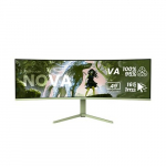 Arozzi Nova 49&rdquo; Curved computer monitor 124.5 cm (49") 5120 x 1440 pixels Dual QHD LED Green | 548639 | 0850072937021