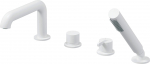 Deante 4-hole bath mixer with shower set | BQS_A14M | 5907650858256