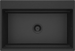 Deante Magnetic granite sink 1-bowl | ZRM_G10B | 5907650865469