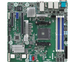 ASRock  X570D4U-2L2T/BCM motherboard AMD X570 Socket AM4 micro ATX | X570D4U-2L2T/BCM | 4711430522982