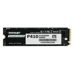 Patriot Memory P410 4 TB M.2 PCI Express NVMe | P410P4TBM28H | 4711378431070