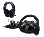 LOGITECH GAMING WHEEL LGT G920+HEADPH G335 BLACK | 991-000551 | 5099206129818