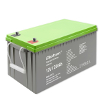 Qoltec  53079 Deep Cycle Gel battery | 12V | 200Ah | 62.5kg | 53079 | 5901878530796