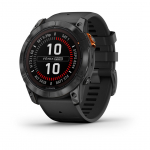 Garmin  fēnix 7X Pro 3.56 cm (1.4") MIP 51 mm Digital 280 x 280 pixels Touchscreen Grey Wi-Fi GPS (satellite) | 010-02778-01 | 753759317836