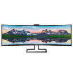 Philips Monitor 48.8 inch 499P9H Curved VA HDMIx2 DP USBC | 499P9H/00 | 8712581753719
