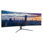 LC-POWER  LC-M49-DQHD-120-C-Q computer monitor 124.5 cm (49") 5120 x 1440 pixels UltraWide Quad HD QLED Black | LC-M49-DQHD-120-C-Q | 4260070129612