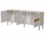 Cama MEBLE Cama INSERTO 3D1W chest of drawers 190x40x80 cashmere + LED | 400230 | 5903815010934