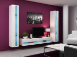 Cama MEBLE Cama Living room cabinet set VIGO NEW 3 white/white gloss | VIGO NEW3 BI/BI
