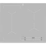 Electrolux EIV63440BS Silver Built-in Zone induction hob 4 zone(s) | EIV63440BS | 7333394122953