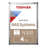 TOSHIBA  8.9 cm (3.5") 4 TB SATA3 NAS N300 HDD | MN10ADA400ES | 4260557512968