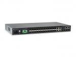 LevelOne KILBY 28-Port L3 Lite Managed Gigabit Fiber Switch, 4 x 10GbE SFP+, 4 x Gigabit SFP/RJ45 Combo | GTL-2872 | 4015867203064