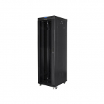 LANBERG  FF01-6842-12BL rack cabinet 42U Freestanding rack Black | FF01-6842-12BL | 5901969430431