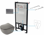 Deante 6-in-1 concealed toilet set | CDETDZPW | 5907650821380