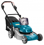 MAKITA  DLM460PT2 lawn mower Walk behind lawn mower Battery Black, Blue, Grey | DLM460PT2 | 0088381866866